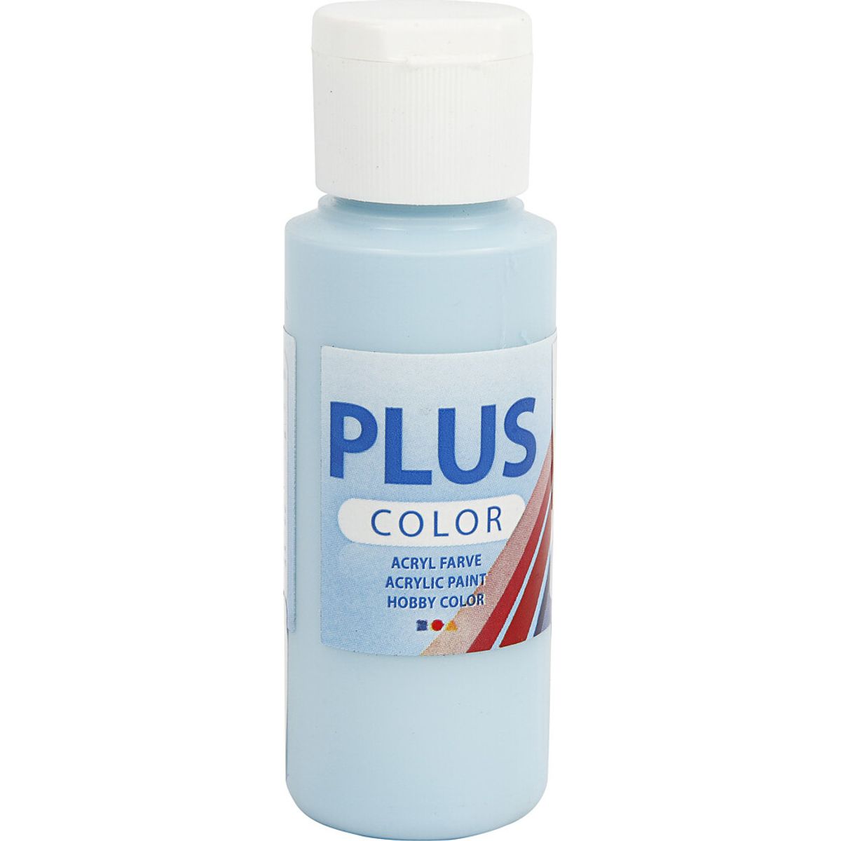 Plus Color Hobbymaling - Akrylfarve - Isblå - 60 Ml