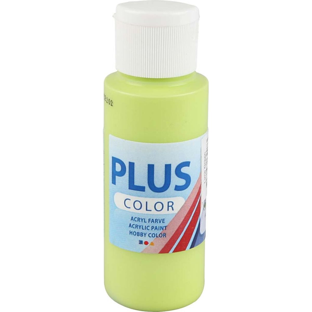 Plus Color Hobbymaling - Akrylfarve - Limegrøn - 60 Ml