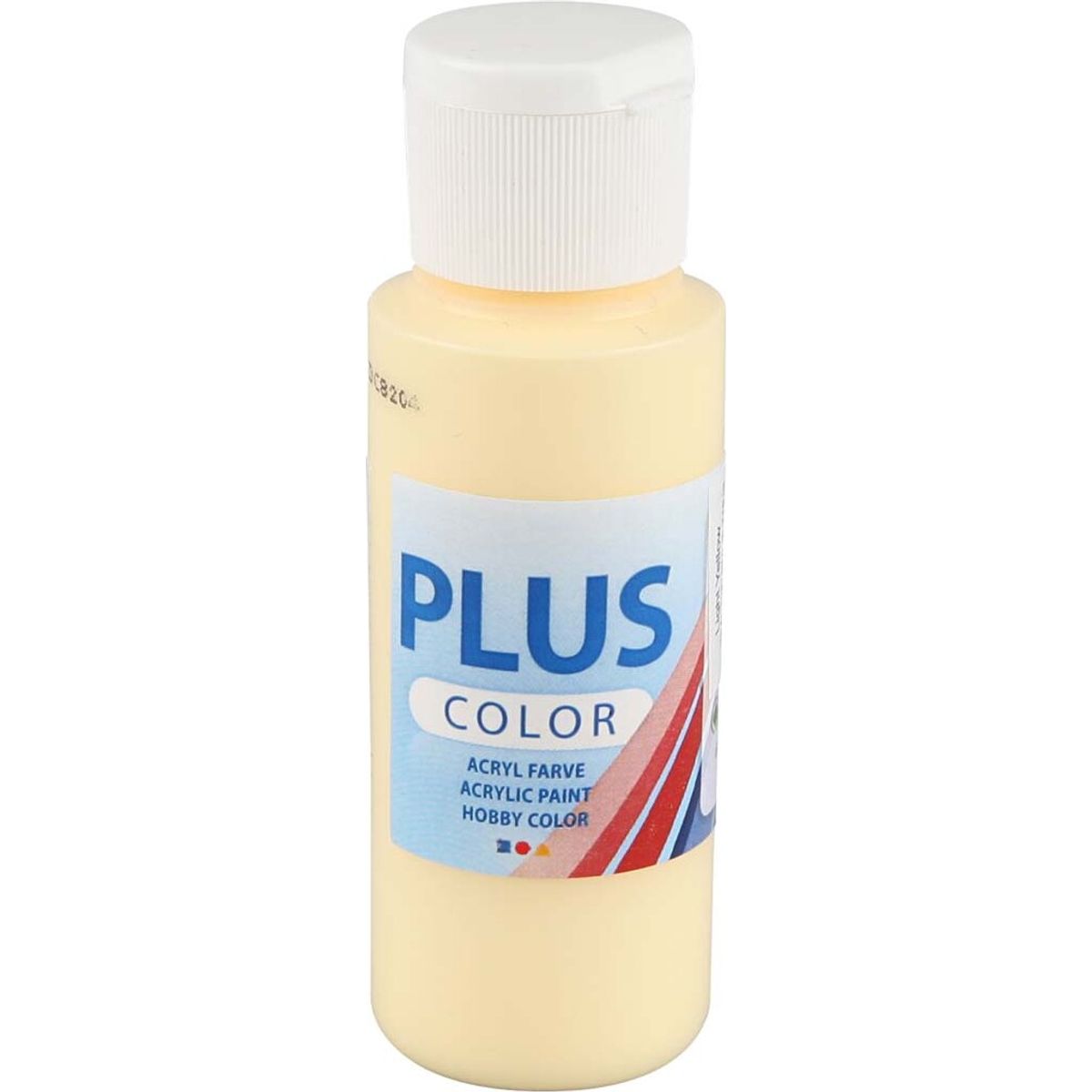 Plus Color Hobbymaling - Akrylfarve - Lys Gul - 60 Ml