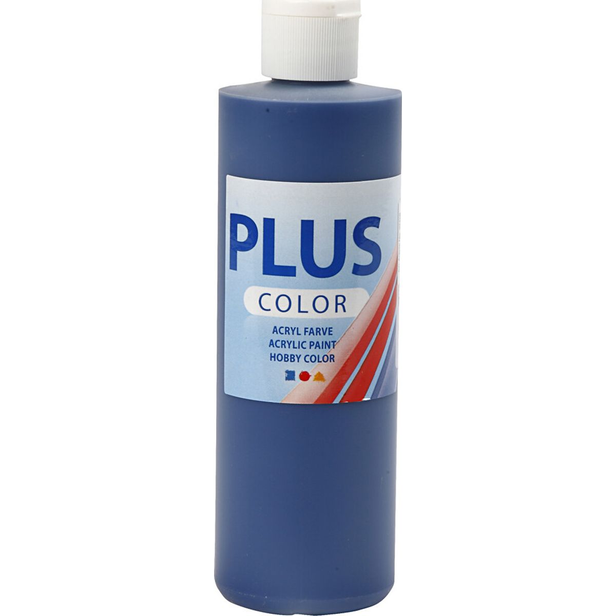 Plus Color Hobbymaling - Akrylfarve - Marineblå - 250 Ml