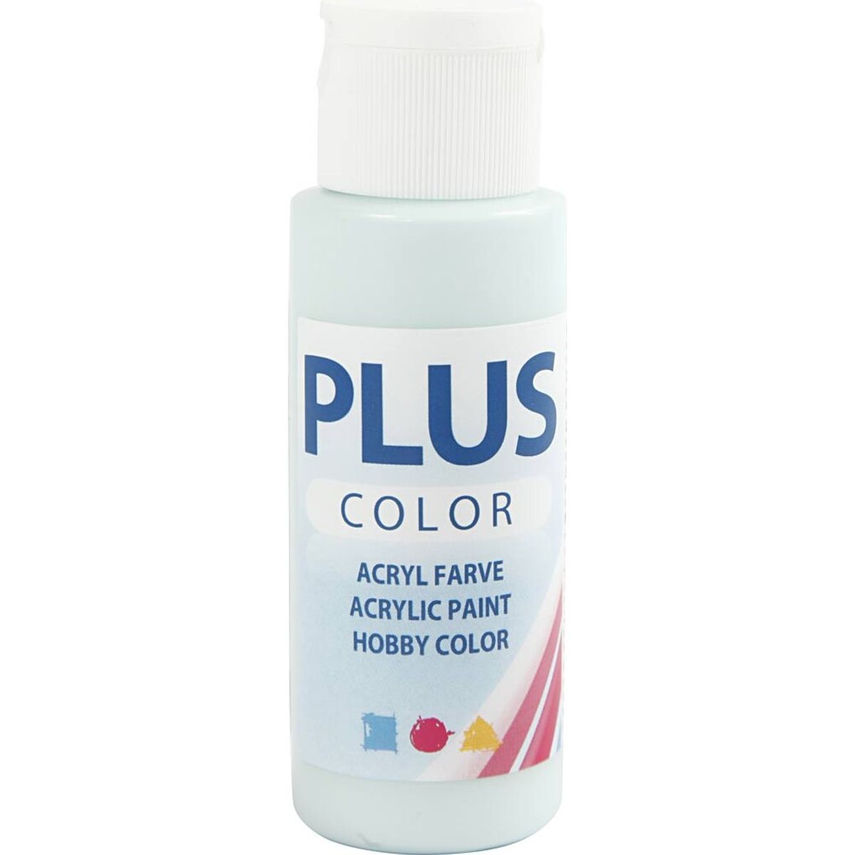 Plus Color Hobbymaling - Akrylfarve - Mint Grøn - 60 Ml