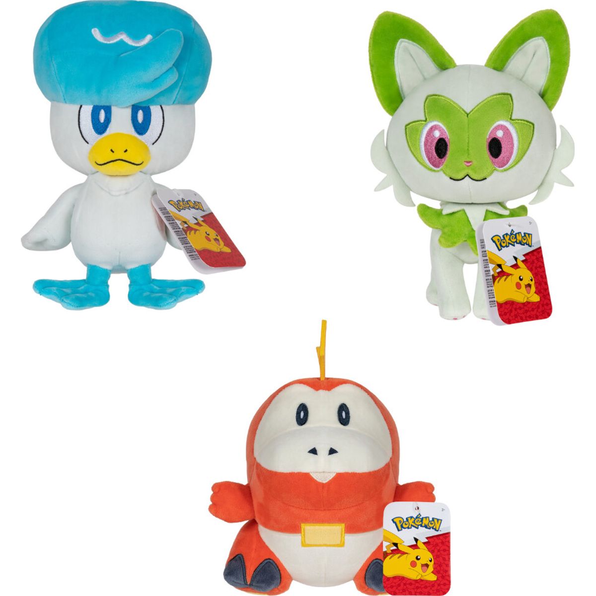 Pokémon Bamse - Generation Ix - 20 Cm - Assorteret