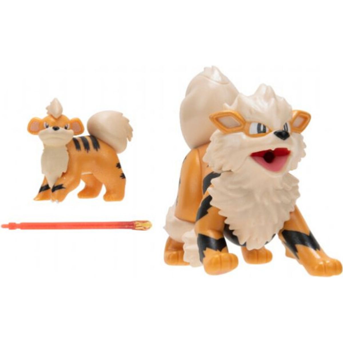 Pokémon Figuer - Arcanine Og Growlithe - Evolution