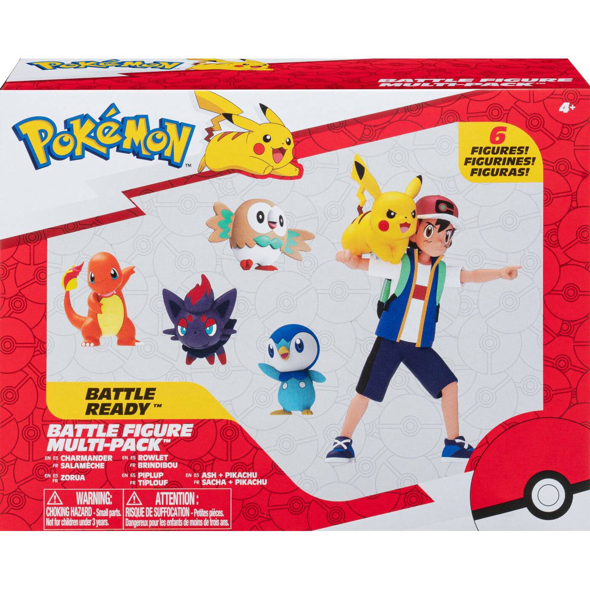 Pokémon Battle Figurer - 6-pak