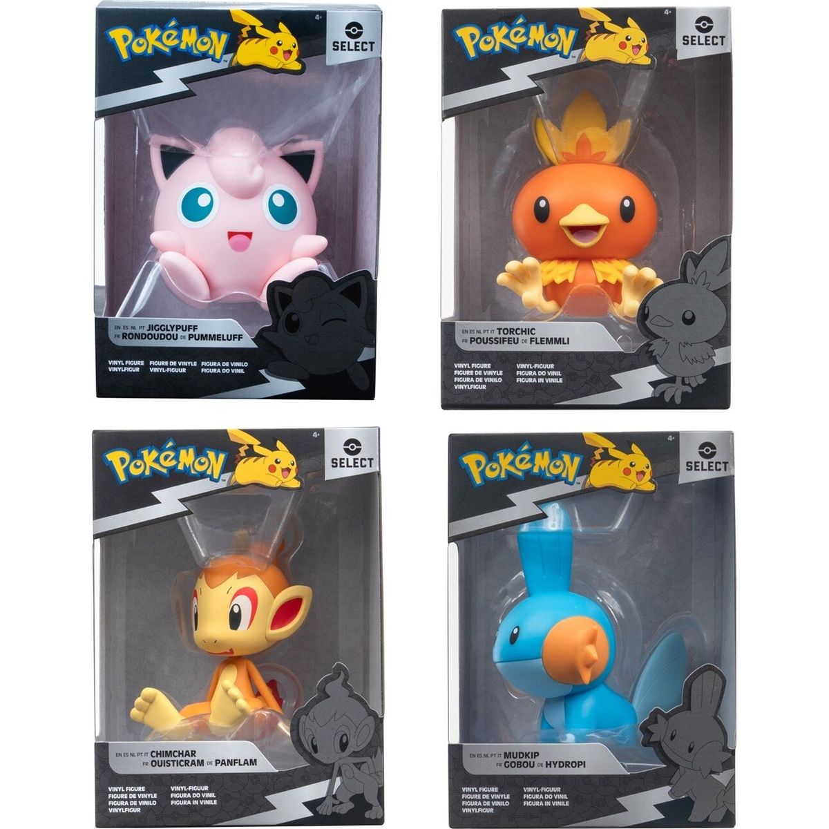 Pokémon Vinyl Figur - Select - Assorteret