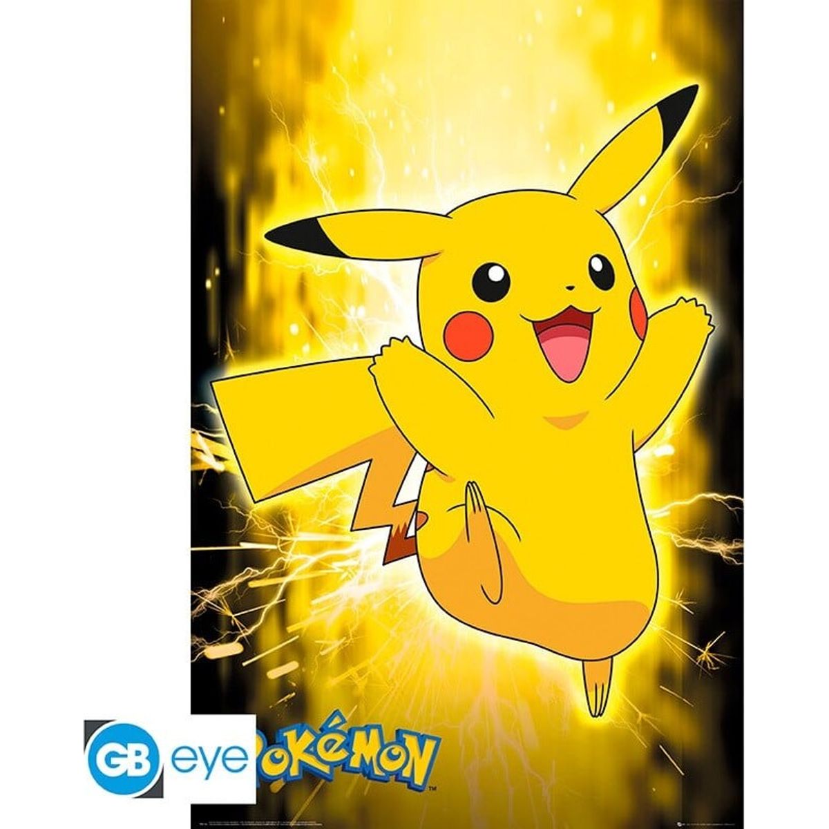 Pokémon Plakat - Pikachu Neon Maxi - 91,5x61 Cm