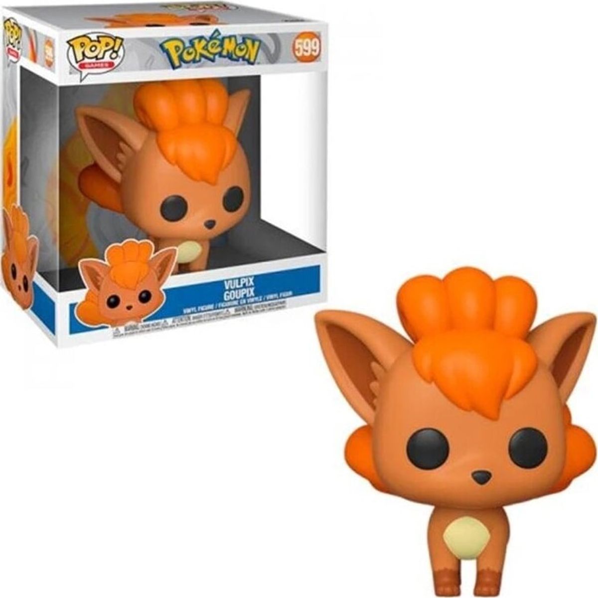 Pokemon Vulpix -10. Funko