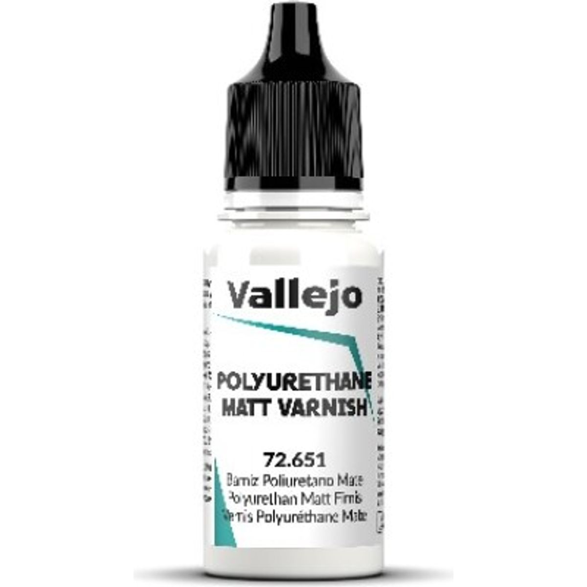 Vallejo - Polyurethane Matt Varnish - Polyurethan Lak - 18 Ml - 72651