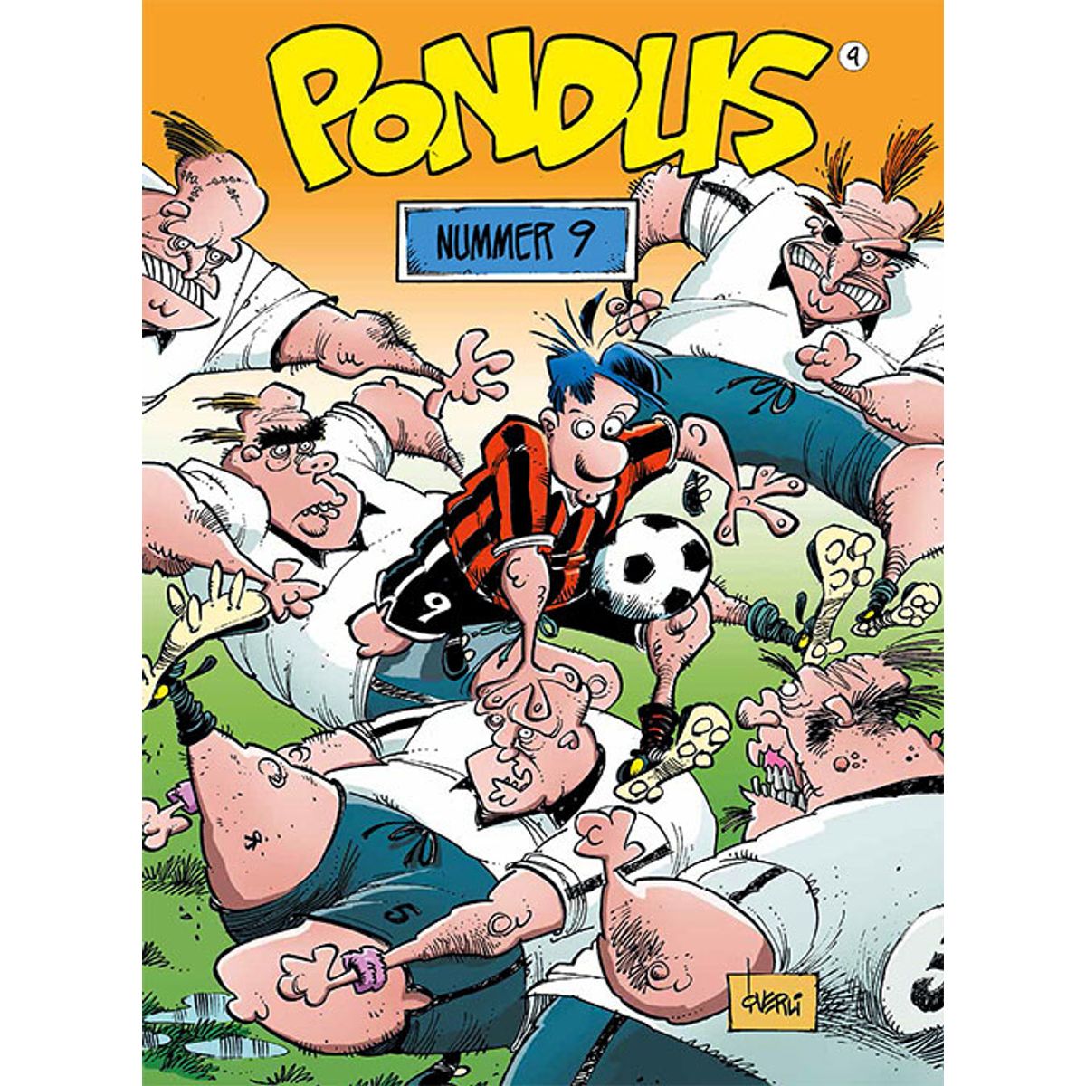 Pondus 9: Nummer 9 - Frode øverli - Tegneserie