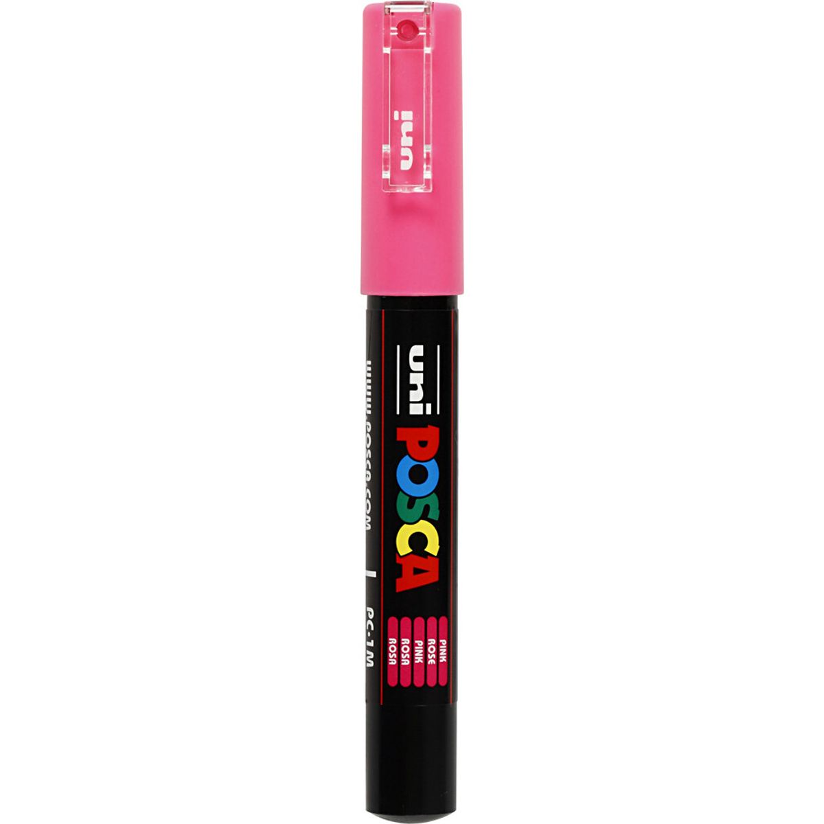 Posca Tusch - Nr. Pc-1m - Tykkelse 0,7 Mm - Pink