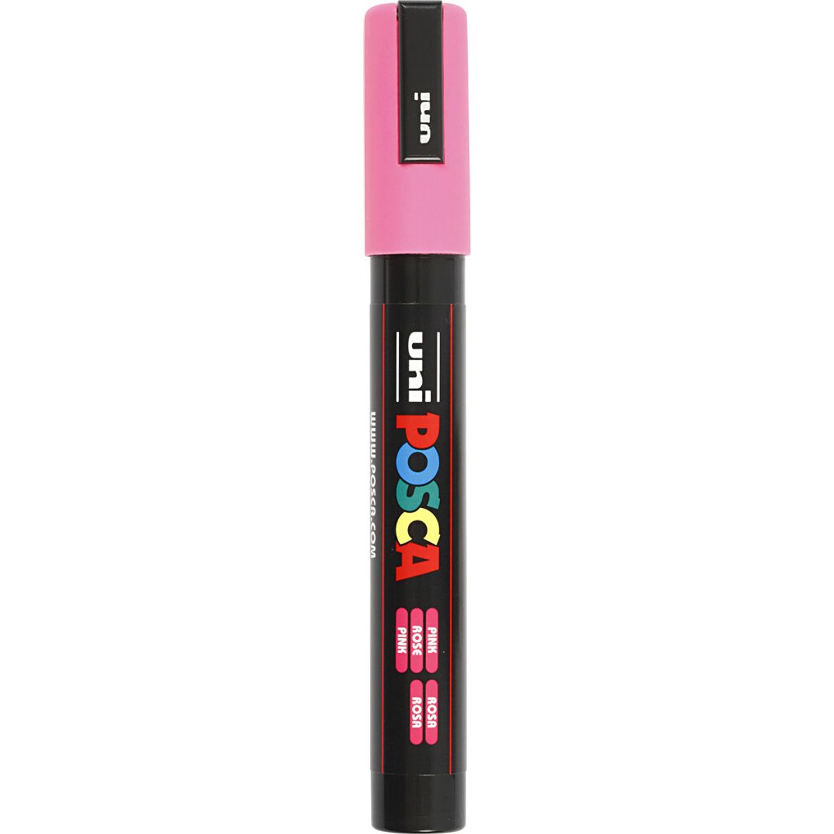 Posca Tusch - Nr. Pc-5m - Tykkelse 2,5 Mm - Pink