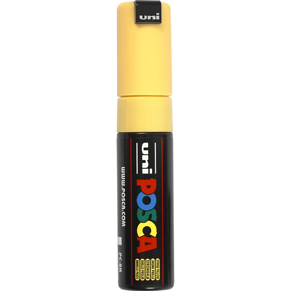 Posca Tusch - Nr. Pc-8k - Tykkelse 8 Mm - Straw Yellow