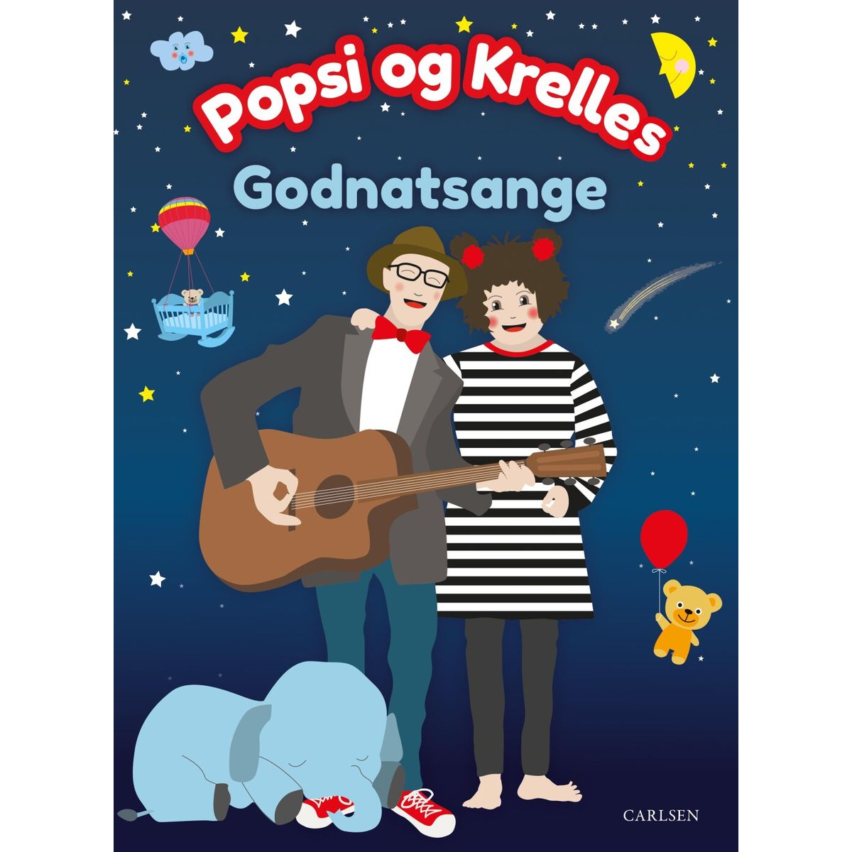 Popsi Og Krelles Godnatsange - Popsi - Bog