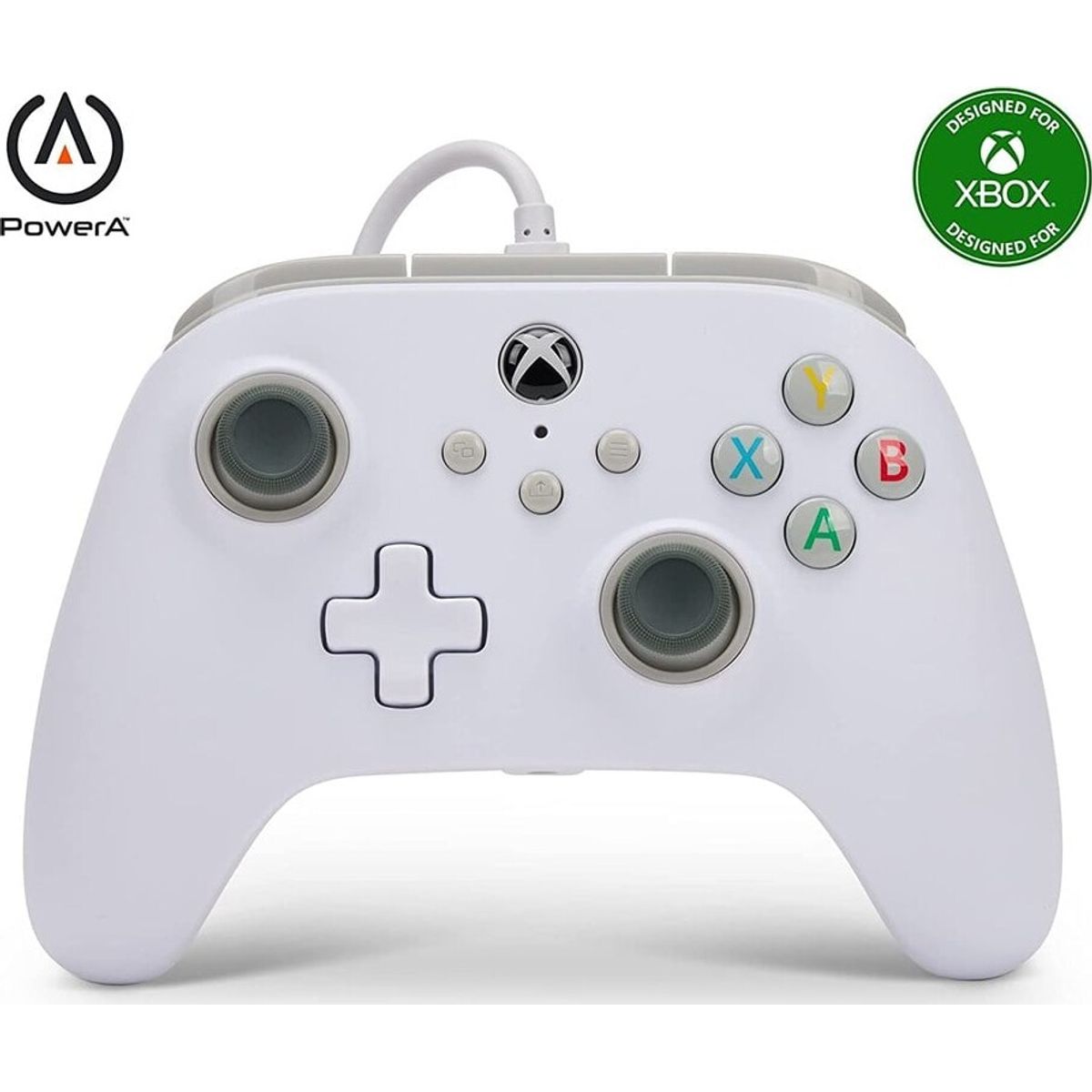 Powera - Wired Controller Til Xbox One - Hvid