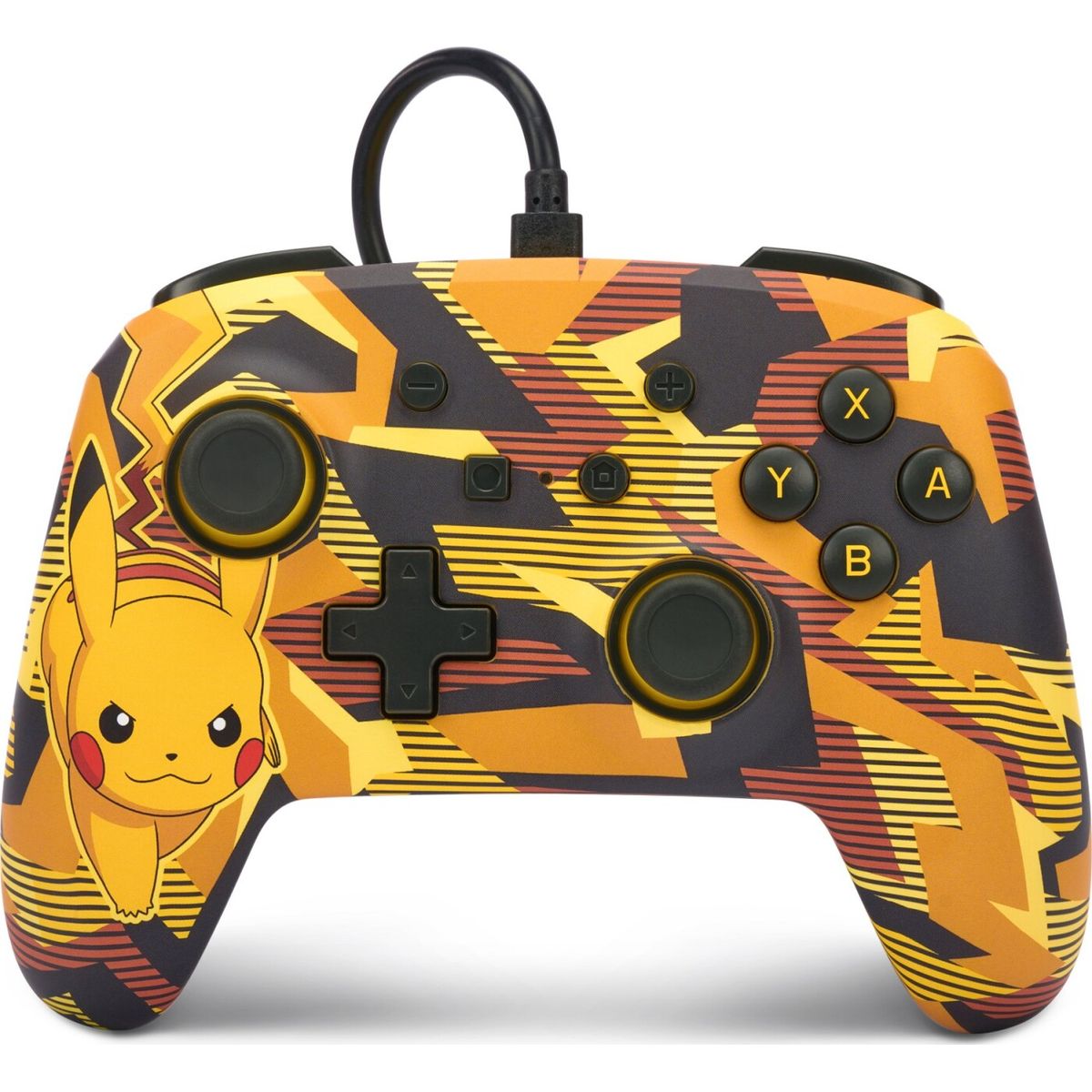 Powera Enhanced Wired Controller - Nintendo Switch - Camo Storm Pikachu