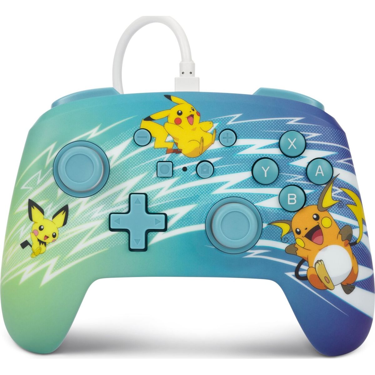 Powera Enhanced Wired Controller - Nintendo Switch - Pikachu Evolution