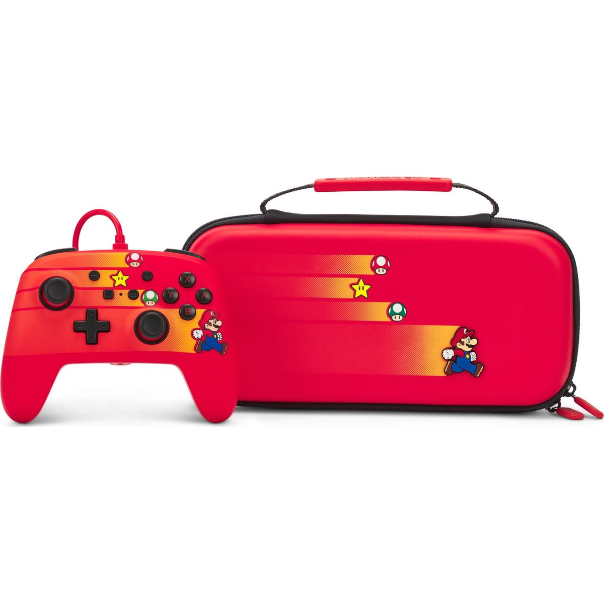 Powera Enhanced Wired Controller For Nintendo Switch - Speedster Mario