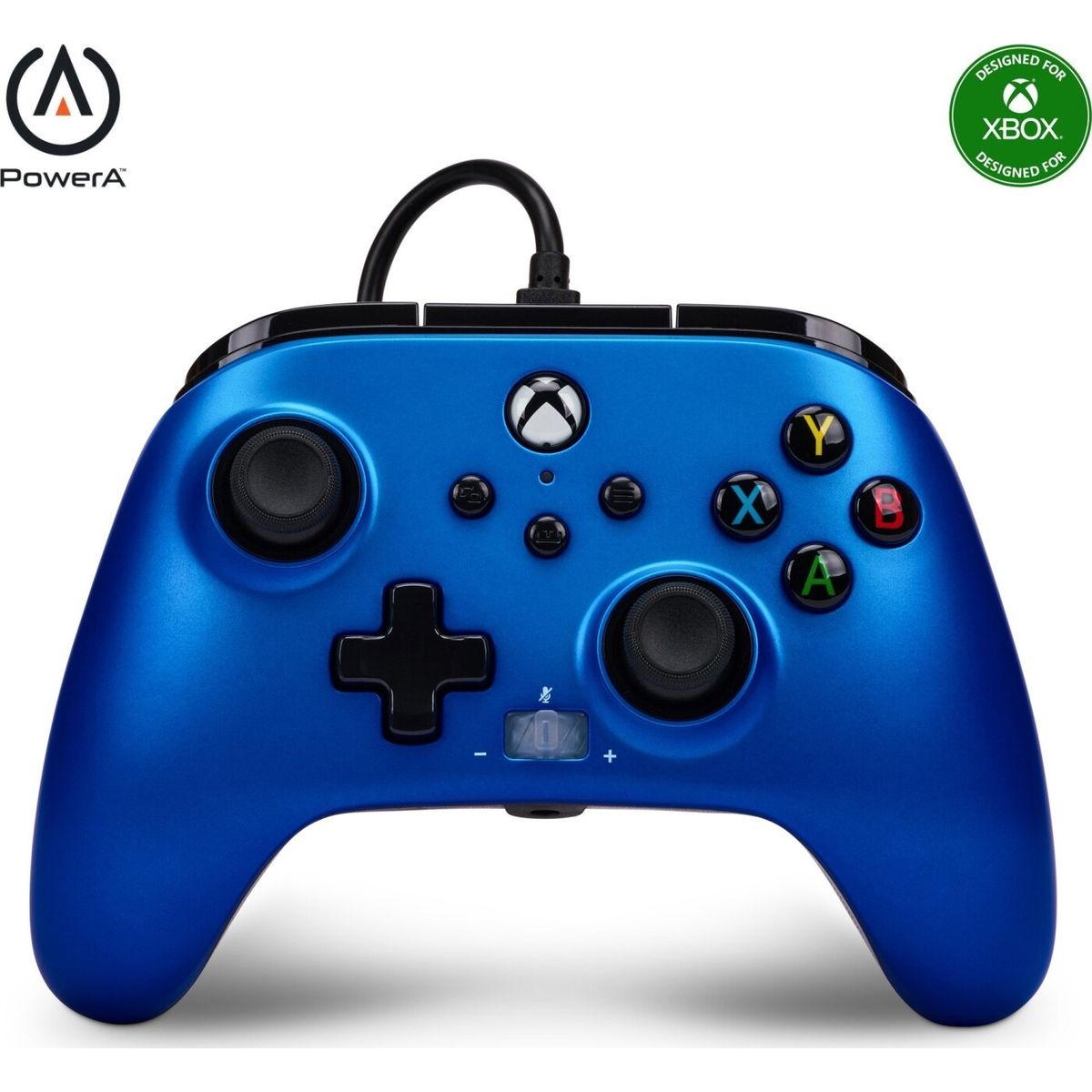 Powera Enhanced Wired Controller - Xbox Series X/s - Sapphire Fade