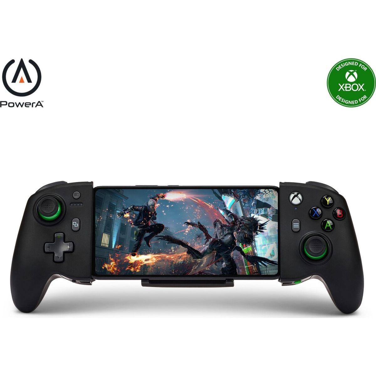 Powera Moga Xp7-x Plus Bluetooth Controller For Multi Format And Universal Black/grey