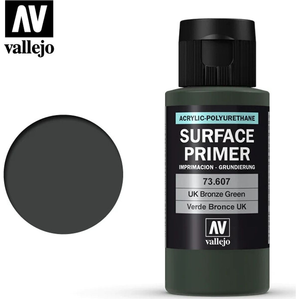 Vallejo - Surface Primer - Uk Bronze Green 60 Ml