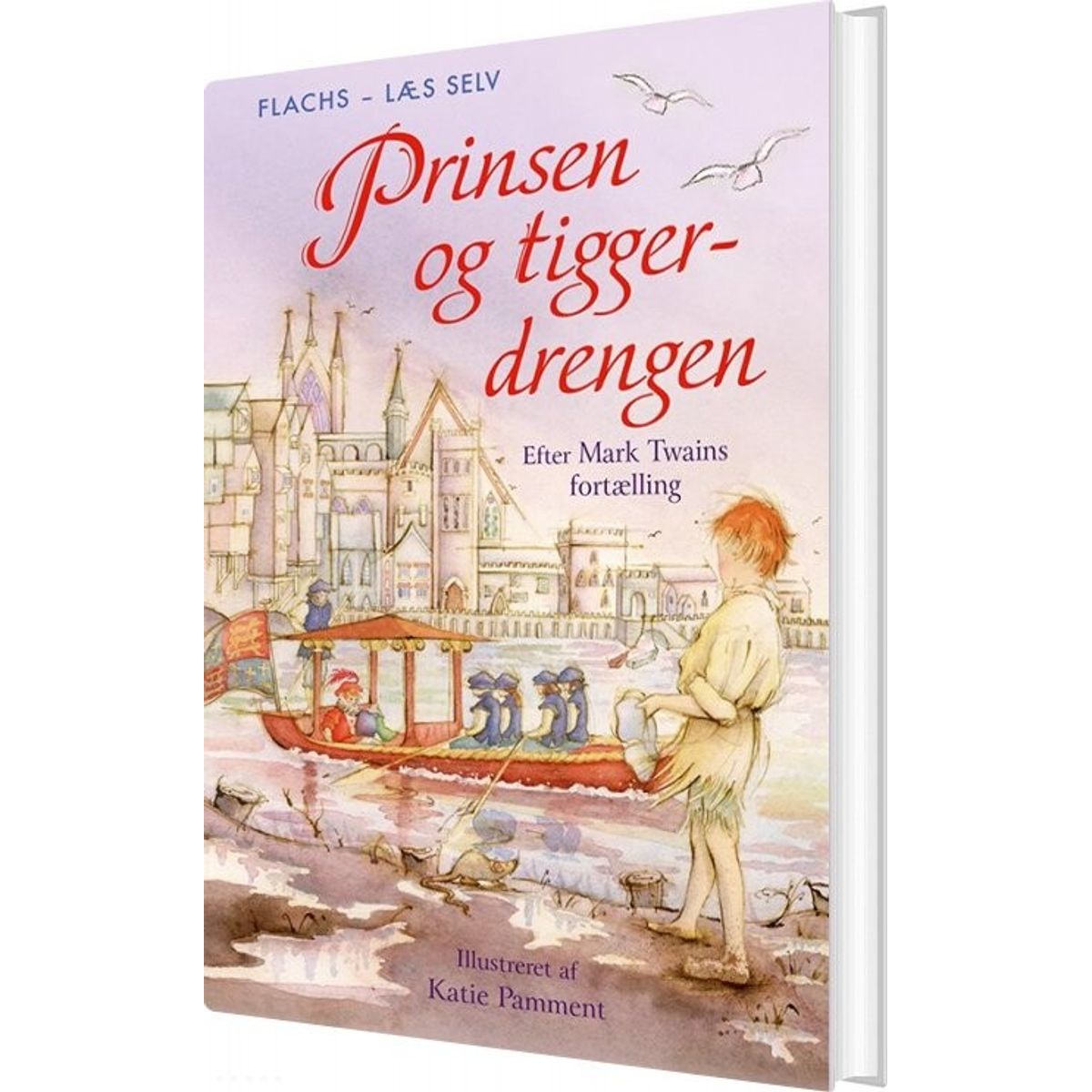 Prinsen Og Tiggerdrengen - Flachs Læs Selv - Susanna Davidson - Bog