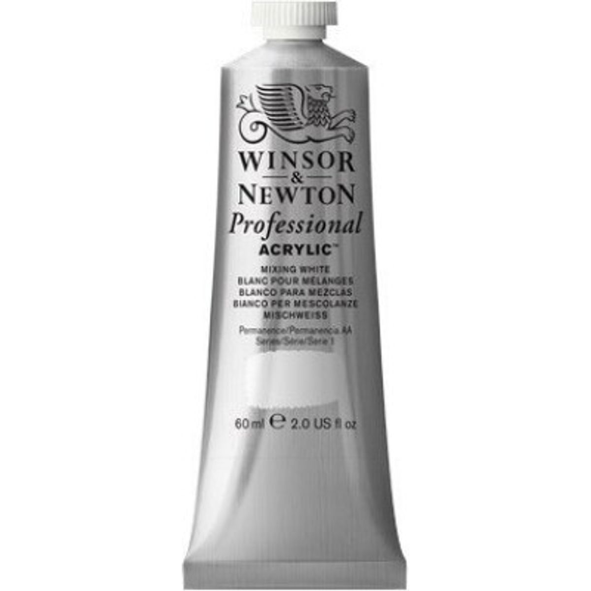 Winsor & Newton - Galeria Akrylmaling - Mixing White 60 Ml