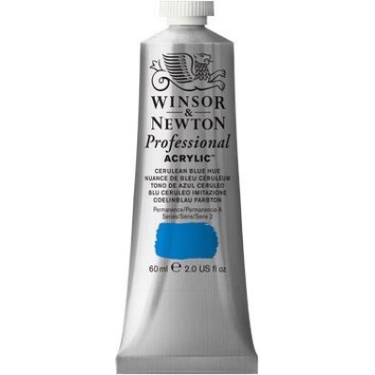 Winsor & Newton - Akrylmaling - Cerulean Blue Hue 60 Ml