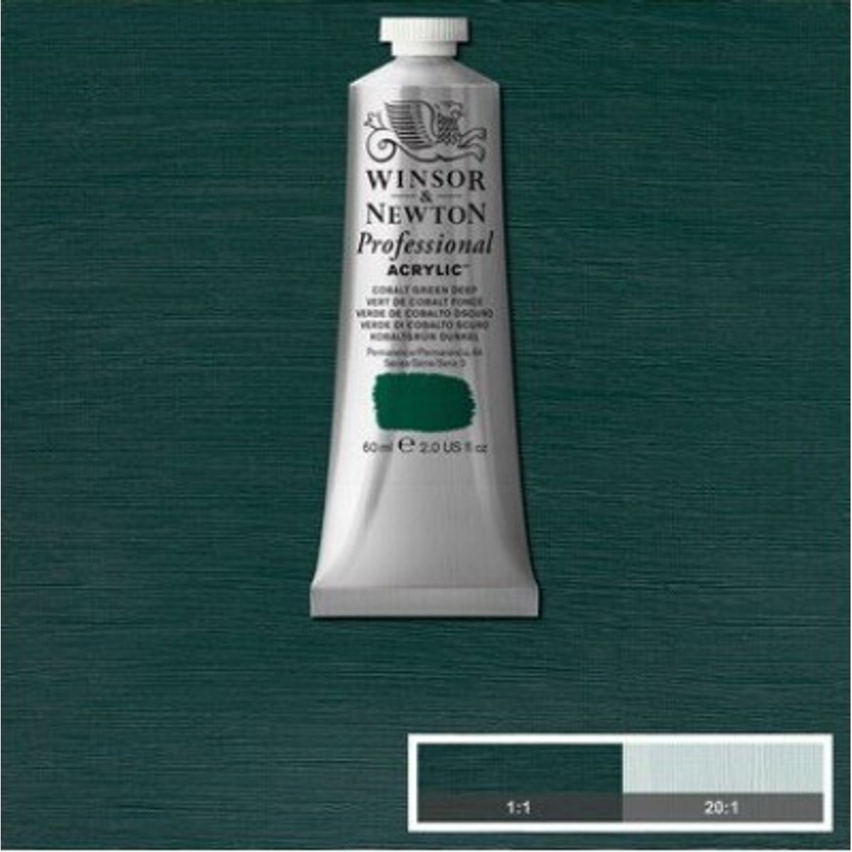 Winsor & Newton - Akrylmaling - Cobalt Green Deep 60 Ml