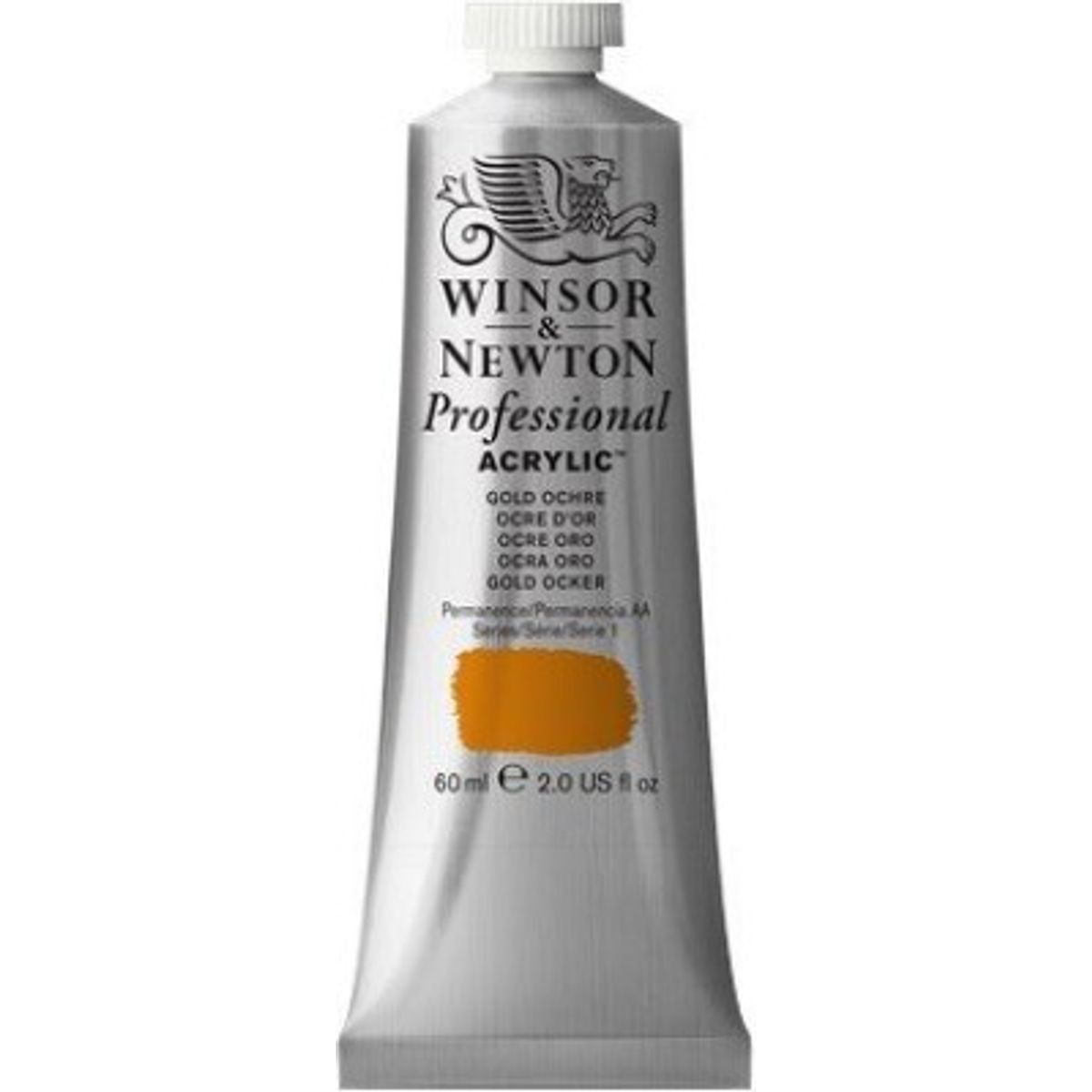 Winsor & Newton - Akrylmaling - Gold Ochre 60 Ml