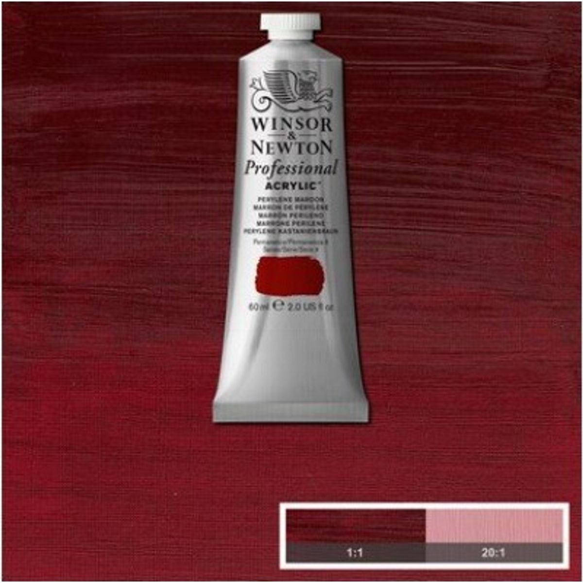 Winsor & Newton - Akrylmaling - Perylene Maroon 60 Ml