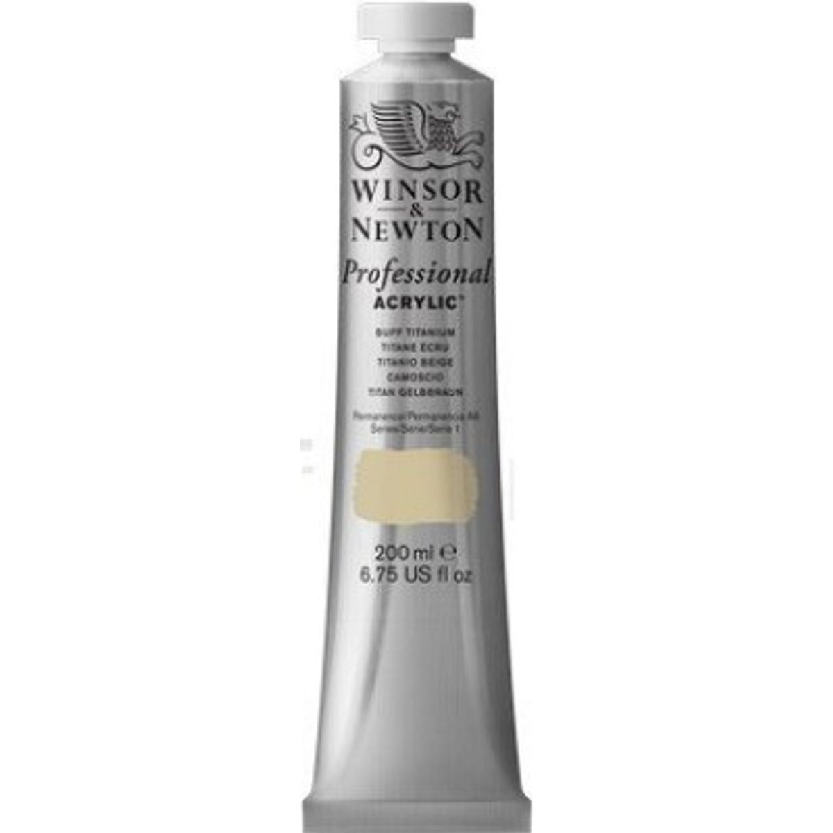 Winsor & Newton - Akrylmaling - Buff Titanium 200 Ml