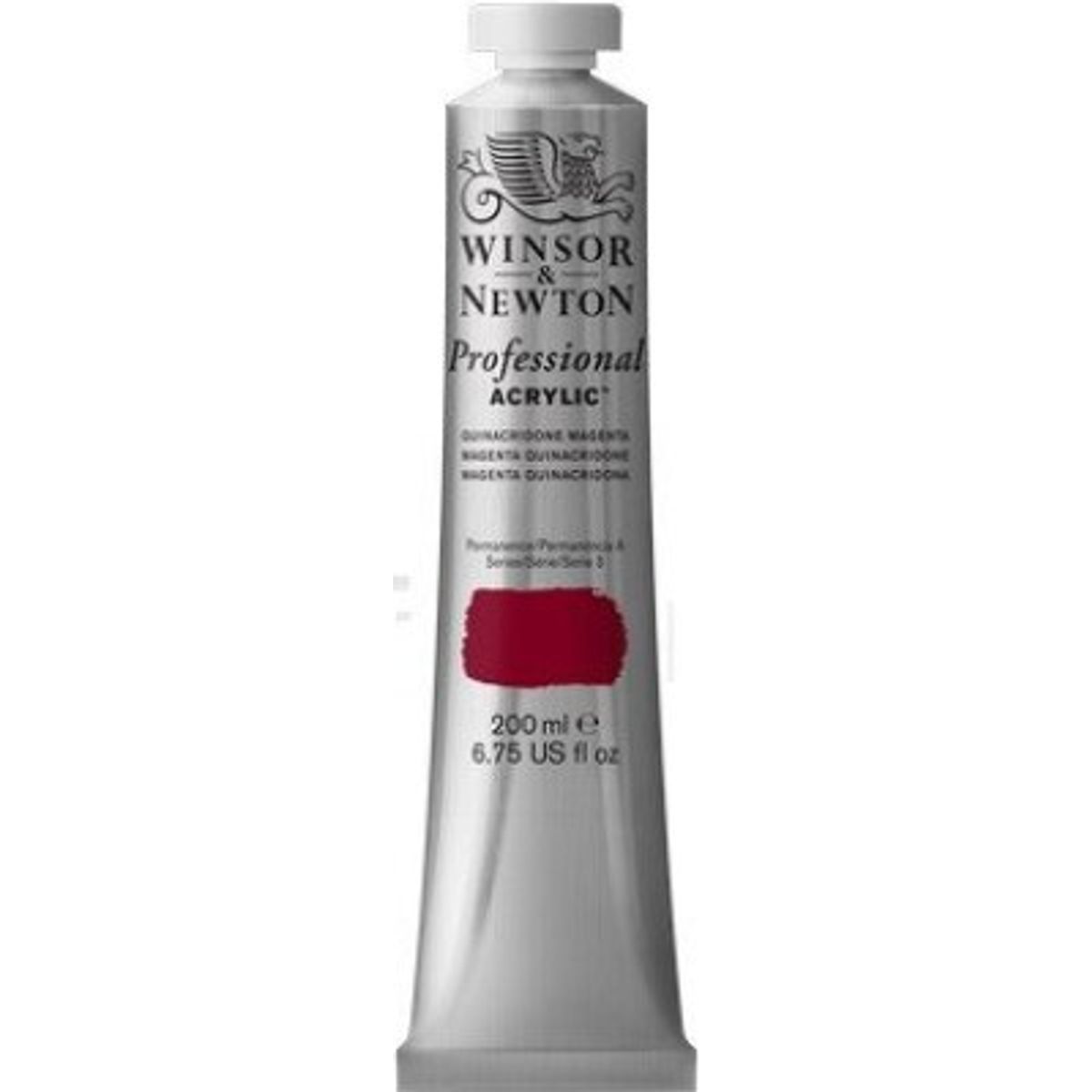 Winsor & Newton - Akrylmaling - Quinacridone Magenta 200 Ml