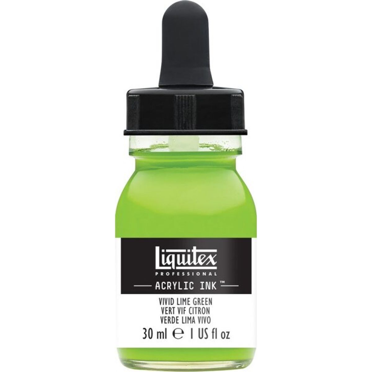 Liquitex - Acrylic Ink Blæk - Vivid Lime Green 30 Ml