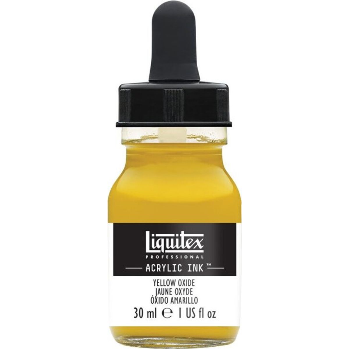 Liquitex - Acrylic Ink Blæk - Yellow Oxide 30 Ml