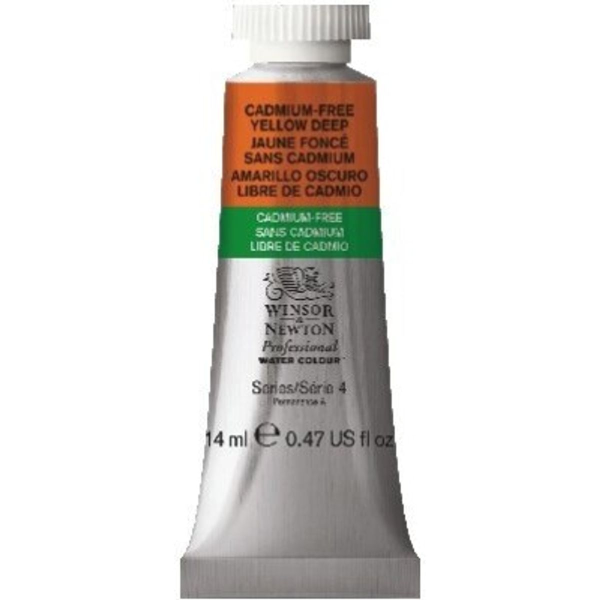 Winsor & Newton - Akvarelfarve - Cadmium Free Yellow Deep 14 Ml