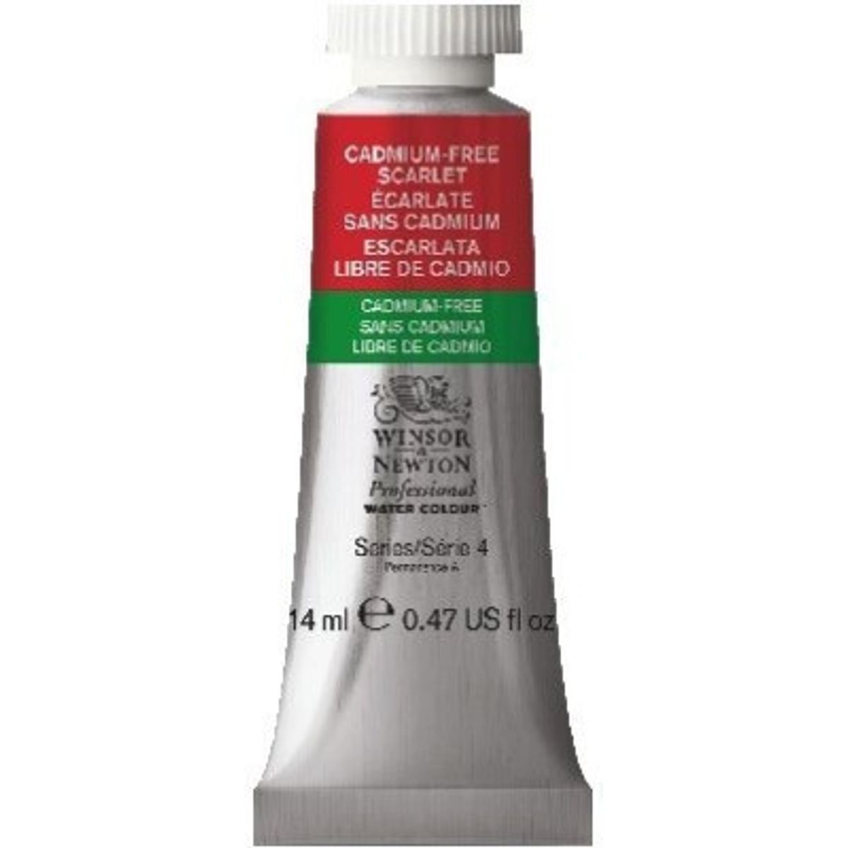 Winsor & Newton - Akvarelfarve - Cadmium Free Scarlet 14 Ml