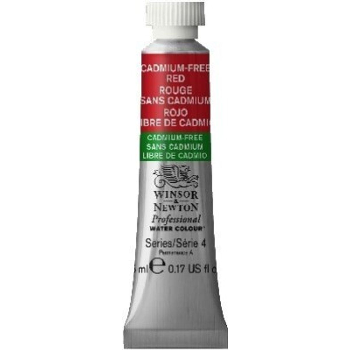 Winsor & Newton - Akvarelfarve - Cadmium Free Red 5 Ml