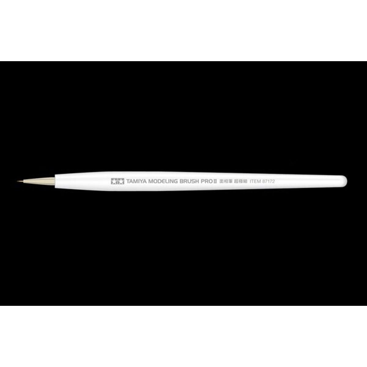 Tamiya - Modeling Brush Pro Ii Pointed Brush - Ultra Fine - 87172