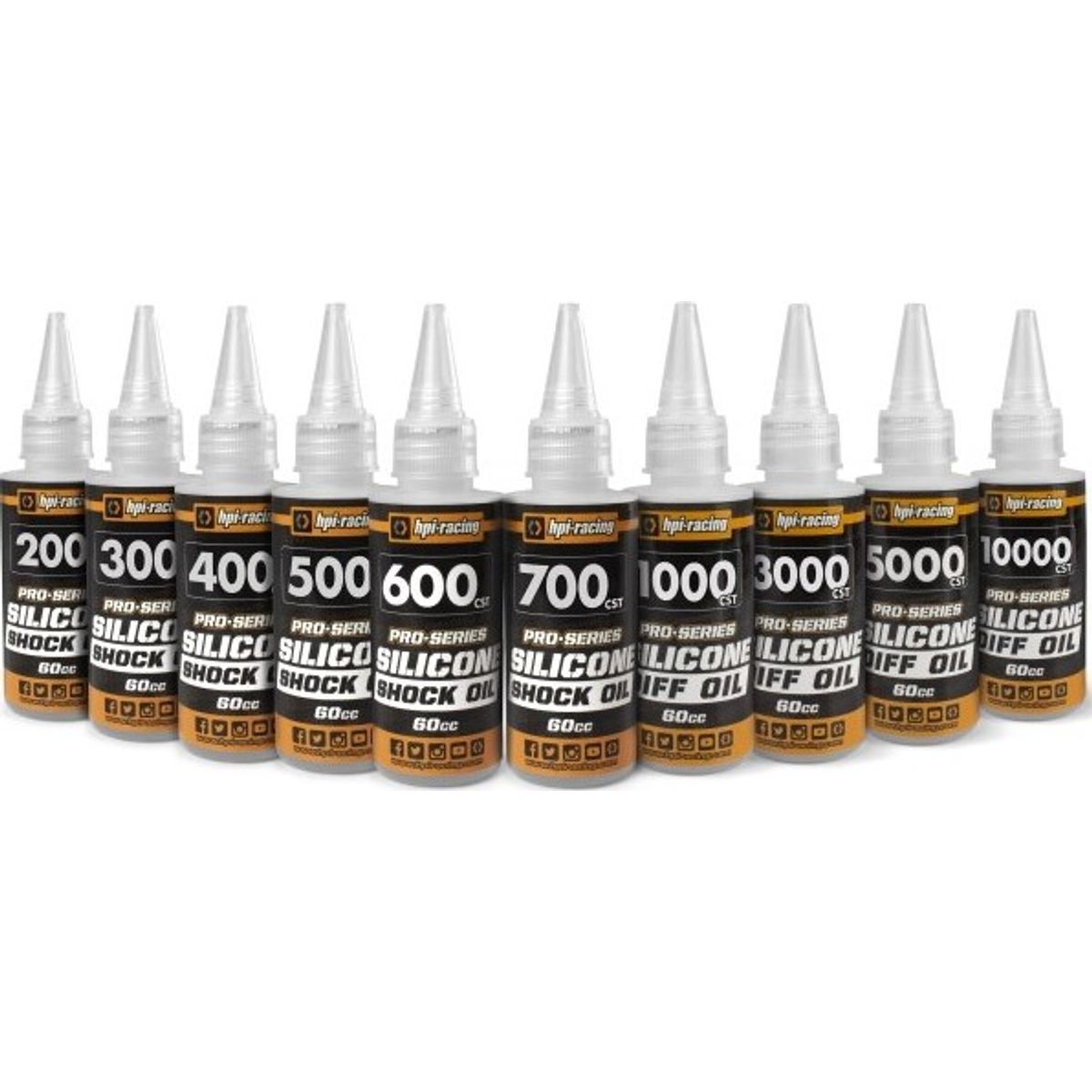 Pro-series Oils - Retailer Pack - Hp160527 - Hpi Racing