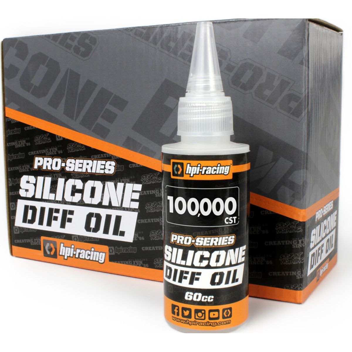 Pro-series Silicone Diff Oil 100,000cst (60cc) - Hp160392 - Hpi Racing