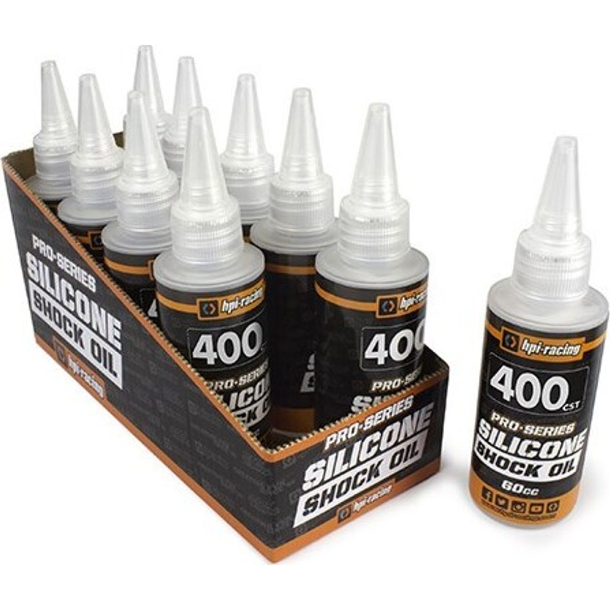 Pro-series Silicone Shock Oil 400cst (60cc) - Hp160384 - Hpi Racing