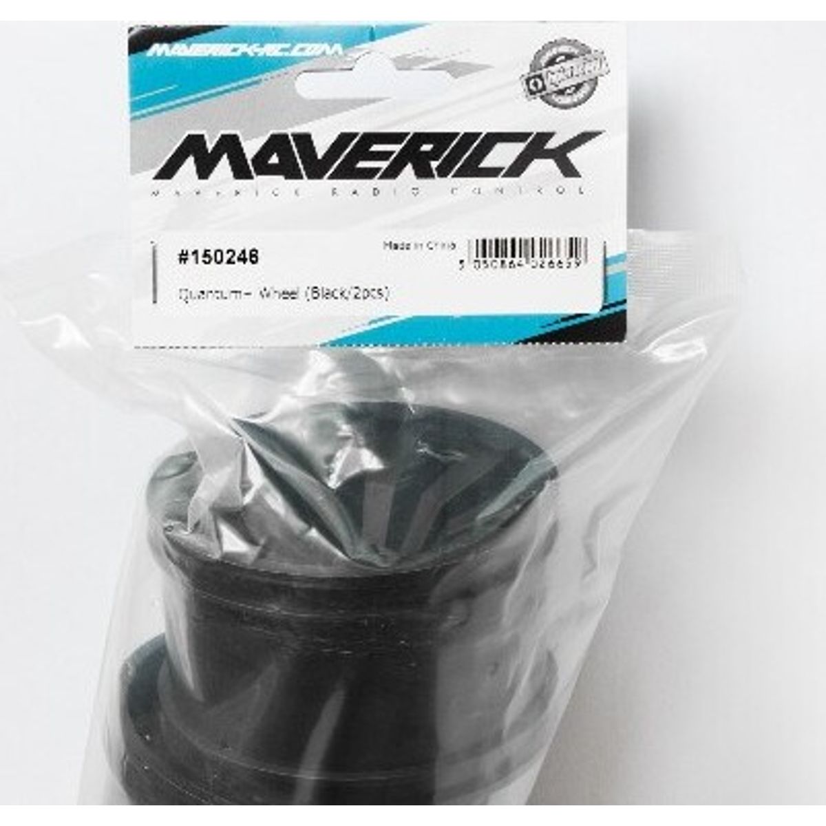 Quantum+ Xt 3.2in Wheel (black/2pcs) - Mv150246 - Maverick Rc