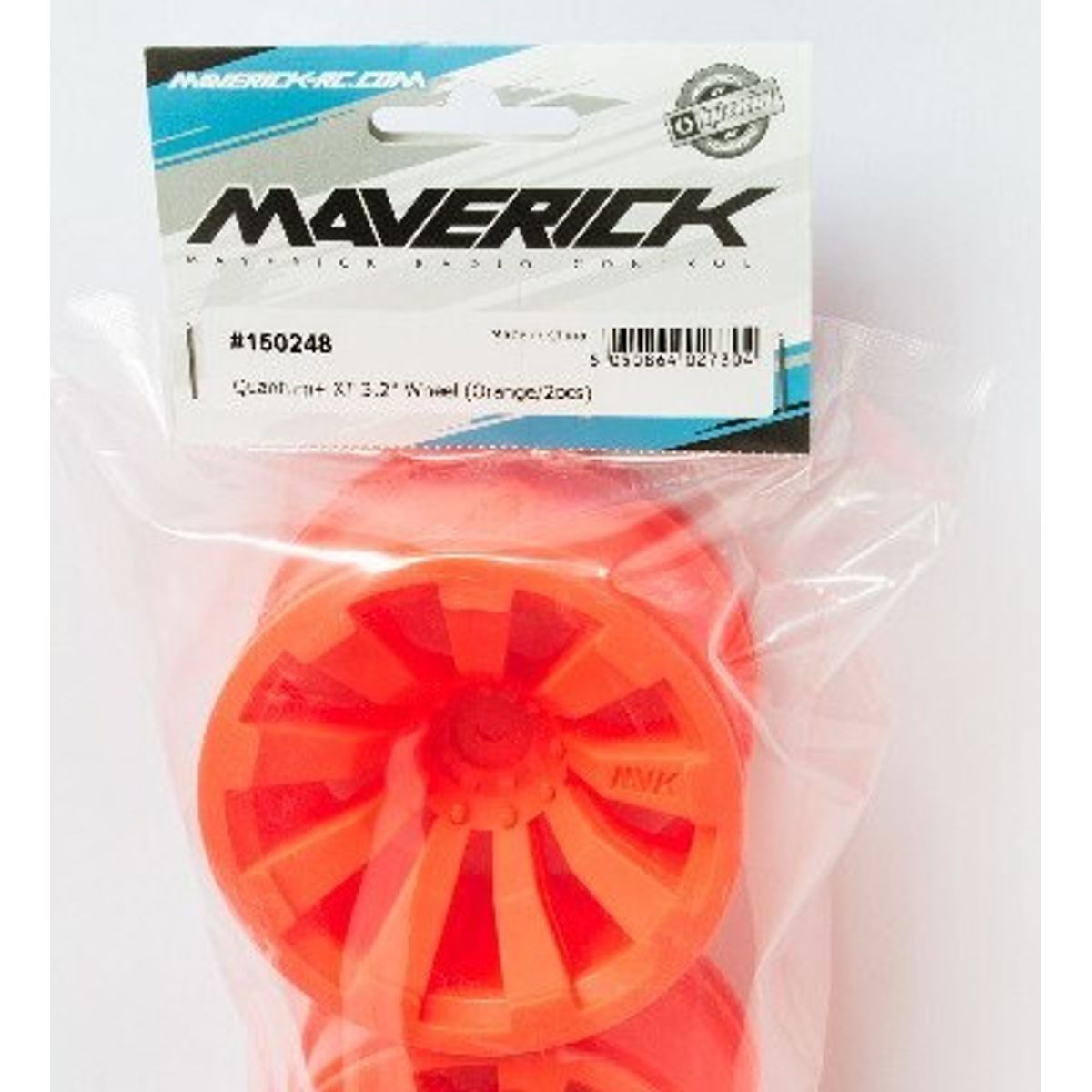 Quantum+ Xt 3.2in Wheel (orange/2pcs) - Mv150248 - Maverick Rc