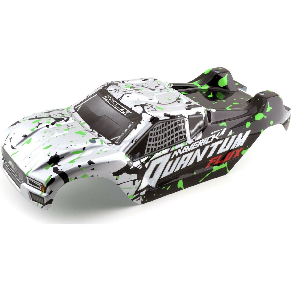 Quantum Xt Body (silver/green) - Mv150179 - Maverick Rc