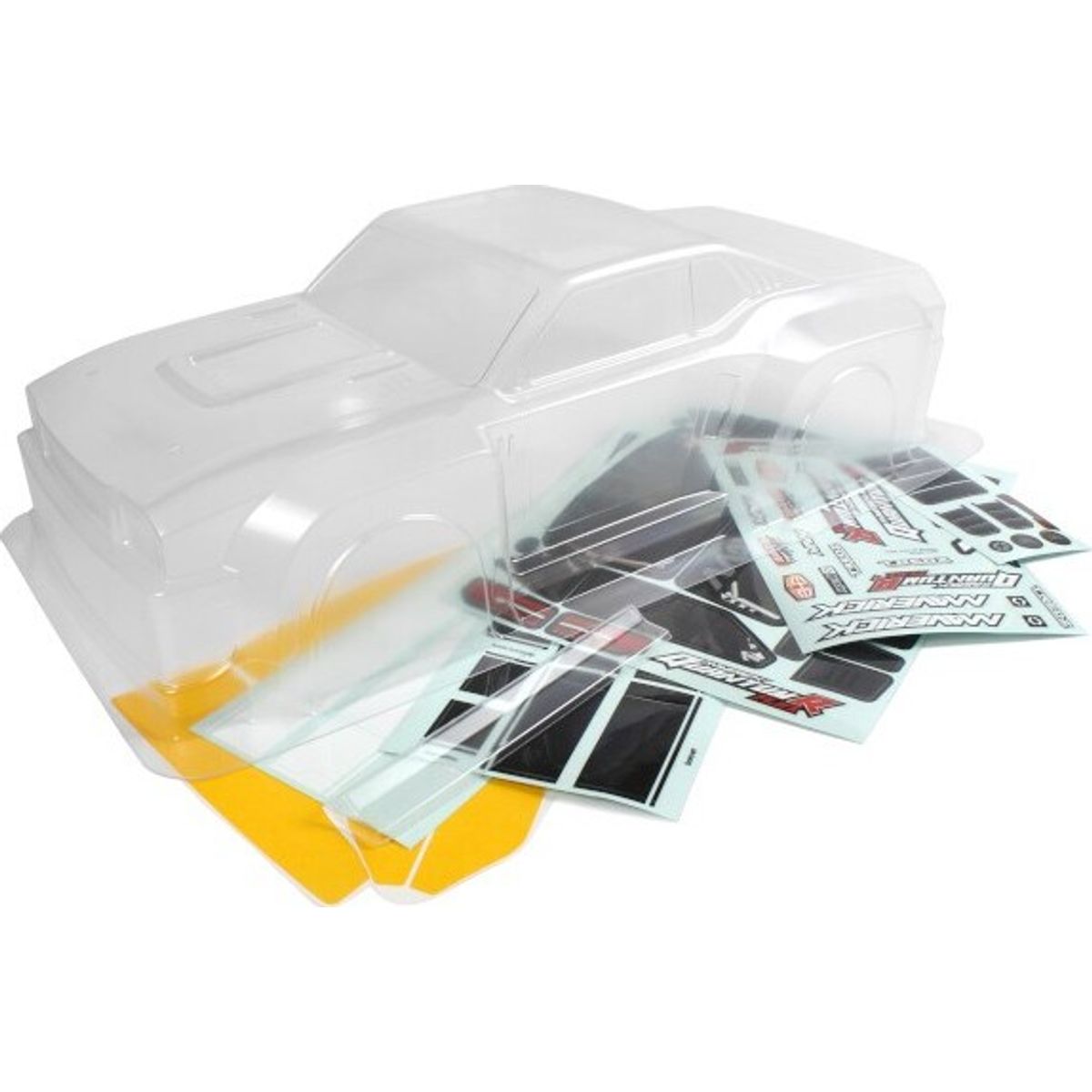 Quantumr Muscle Car Clear Body - Mv150314 - Maverick Rc