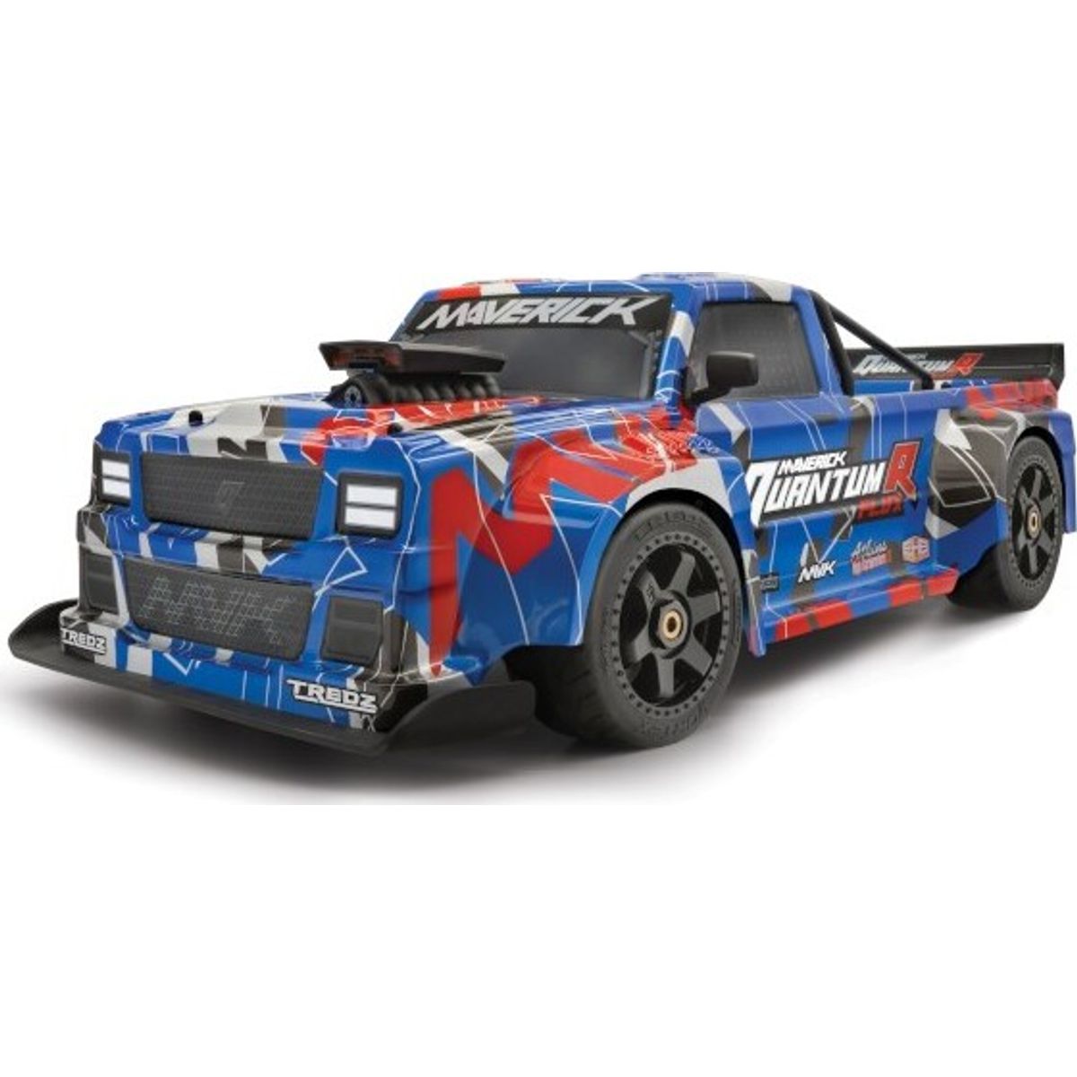 Quantumr Race Truck Body (blue/red) - Mv150318 - Maverick Rc