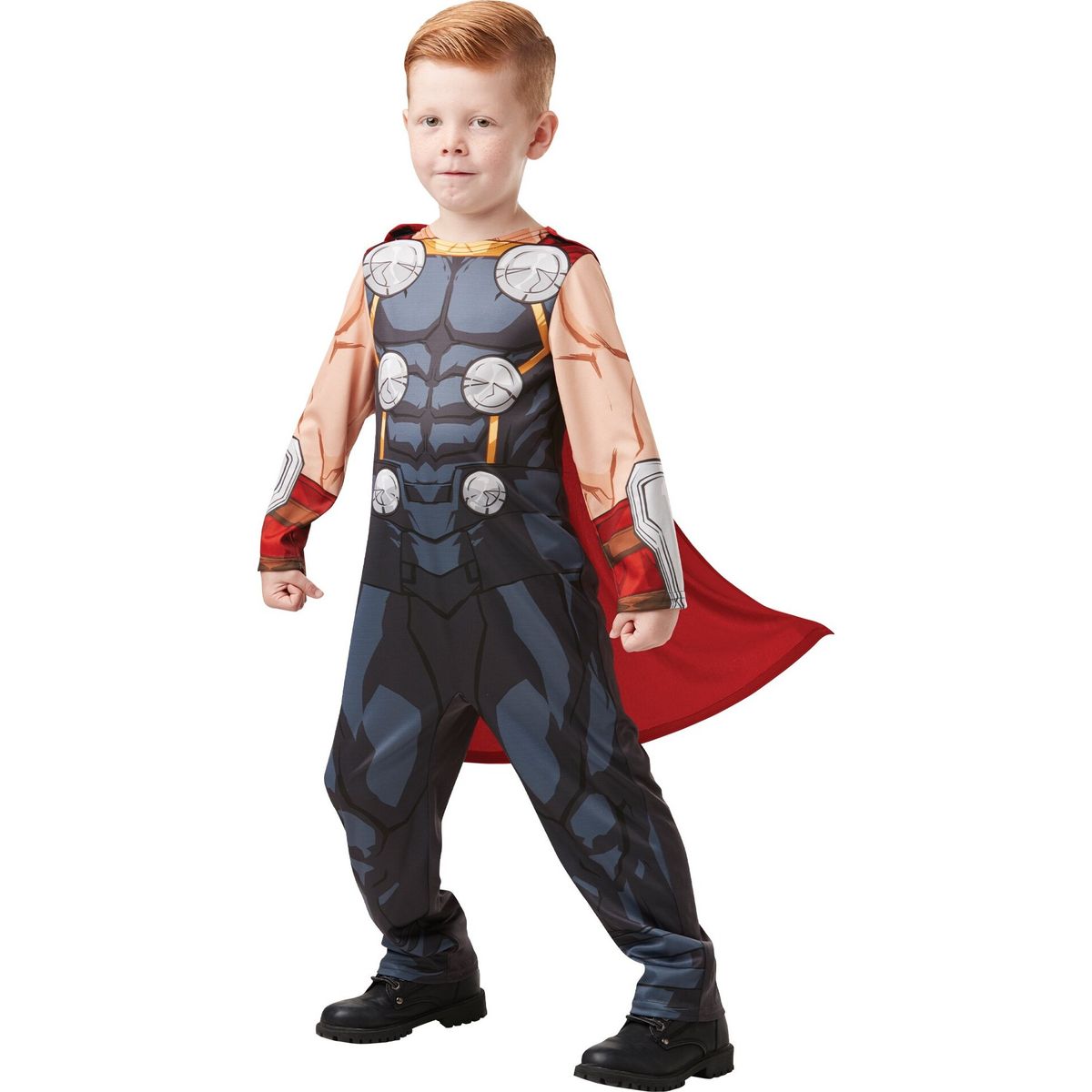 Thor Kostume Til Børn - Marvel - 5-6 år - Rubies