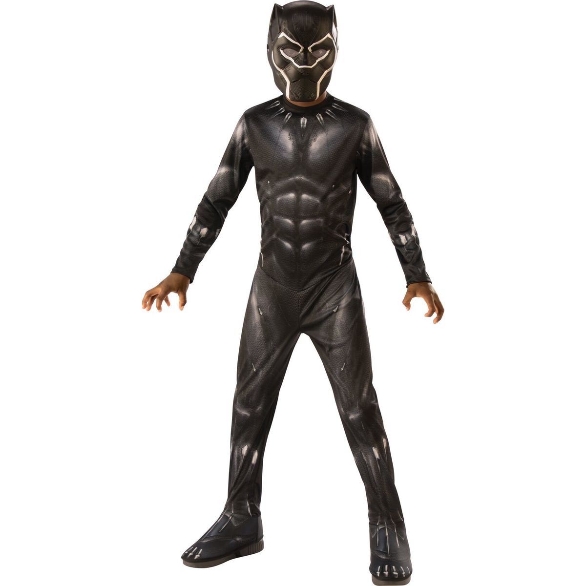 Black Panther Kostume Til Børn - Marvel - 116 Cm - Rubies