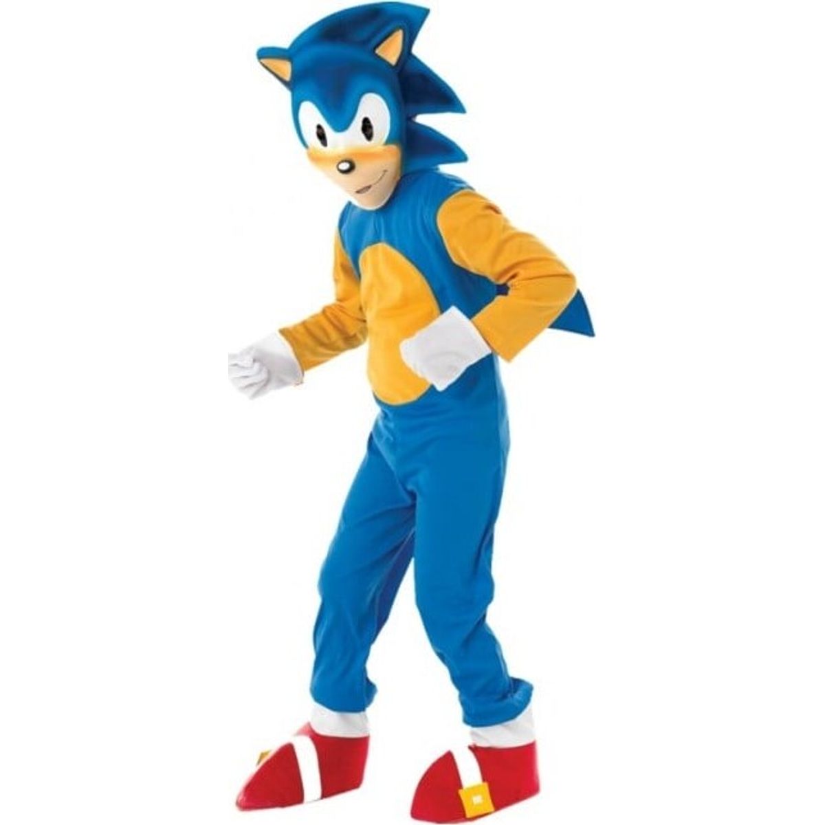 Sonic The Hedgehog Kostume - 3-4 år - Rubies