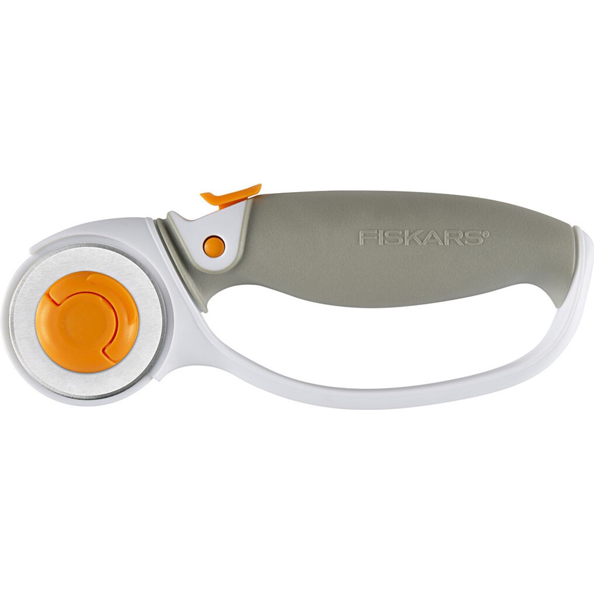 Fiskars - Rullekniv Til Stof Og Papir - Rotary Cutter - Titanium - ø 45 Mm - 9521p